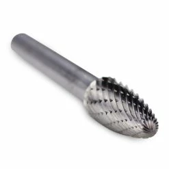Best reviews of 🎉 BHA - Black Hawk Abrasives Rounded Tree Carbide Burr, Double Cut - 1/4" Shank ⭐
