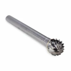 Wholesale 🛒 BHA - Black Hawk Abrasives Ball Shape Carbide Burr, Double Cut - 1/8" Shank ✨