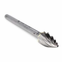 Deals 👏 BHA - Black Hawk Abrasives Pointed Tree Carbide Burr, Aluma Cut - 1/8" Shank 🧨