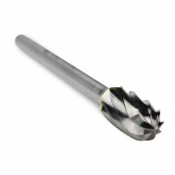 Cheapest ⌛ BHA - Black Hawk Abrasives Cylinder Radius End Cut Carbide Burr, Aluma Cut - 1/8" Shank 🥰