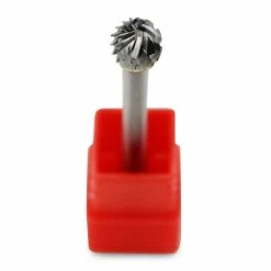 Wholesale 🛒 BHA - Black Hawk Abrasives Ball Shape Carbide Burr, Double Cut - 1/8" Shank ✨ -flooring-abrasives store CBSD 51D double cut carbide burr ball tip 23836.1647617521