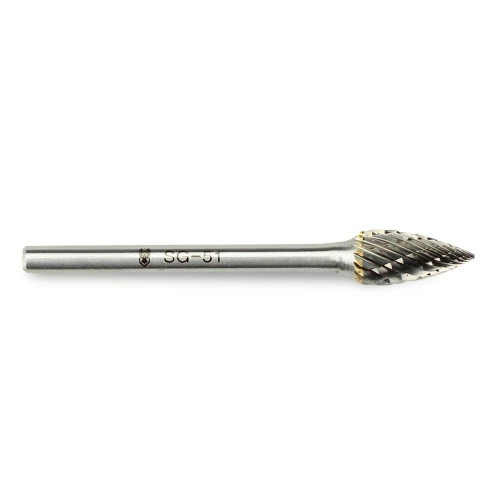 Coupon β BHA - Black Hawk Abrasives Pointed Tree Carbide Burr, Double Cut - 1/8" Shank π― 3 Coupon β BHA - Black Hawk Abrasives Pointed Tree Carbide Burr, Double Cut - 1/8" Shank π― - Image 3