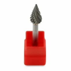 Brand new ❤️ BHA - Black Hawk Abrasives Cone Shape Carbide Burr, Double Cut - 1/8" Shank 🔔 -flooring-abrasives store CBSM 51D double cut carbide burr pointed cone tip 65950.1647618351
