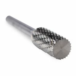 Cheapest 💯 BHA - Black Hawk Abrasives Cylinder Shape Carbide Burr, Double Cut - 1/4" Shank 💯 -flooring-abrasives store SA 5D double cut tungsten carbide bur 37305.1647276903