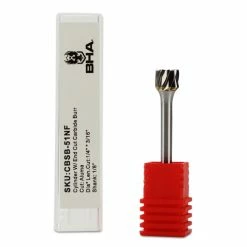 Best Pirce 👍 BHA - Black Hawk Abrasives Cylinder End Cut Carbide Burr, Aluma Cut - 1/8" Shank 🧨 -flooring-abrasives store SB 5NF aluma cut carbide burr cylinder end cut single 26091.1647282288