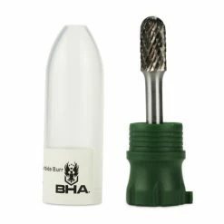 Promo 🤩 BHA - Black Hawk Abrasives Cylinder Radius End Carbide Burr, Double Cut - 1/4" Shank 💯 -flooring-abrasives store SC 3 double cut carbide burr cylinder radius single 80848.1646342782