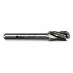Hot Sale 😉 BHA - Black Hawk Abrasives Cylinder Radius End Carbide Burr, Aluma Cut - 1/4" Shank 🛒 -flooring-abrasives store SC 3NF carbide burr single cut 1 4 inch cylinder radius cut 46930.1646413571