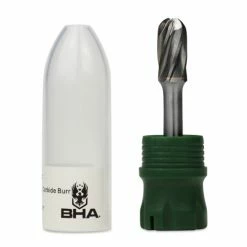 Hot Sale 😉 BHA - Black Hawk Abrasives Cylinder Radius End Carbide Burr, Aluma Cut - 1/4" Shank 🛒 -flooring-abrasives store SC 3NF single cut carbide burr cylinder radius cut single 53327.1646413576