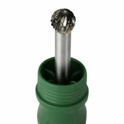 Budget ⭐ BHA - Black Hawk Abrasives Ball Shape Carbide Burr, Double Cut - 1/4" Shank 🌟 -flooring-abrasives store SD 3 double cut carbide burr ball shape tip 47977.1646342889