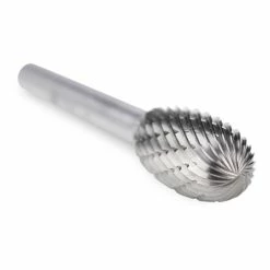 Best deal 🔔 BHA - Black Hawk Abrasives Oval Shape Carbide Burr, Double Cut - 1/4" Shank 😉 -flooring-abrasives store SE 5D double cut tungsten carbide bur 01496.1647277630