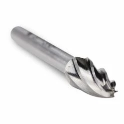 Cheap ⭐ BHA - Black Hawk Abrasives Rounded Tree Carbide Burr, Aluma Cut - 1/4" Shank ⭐