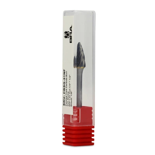 Deals π BHA - Black Hawk Abrasives Pointed Tree Carbide Burr, Aluma Cut - 1/8" Shank 𧨠3 Deals π BHA - Black Hawk Abrasives Pointed Tree Carbide Burr, Aluma Cut - 1/8" Shank 𧨠- Image 3