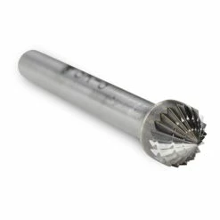 Best reviews of 😀 BHA - Black Hawk Abrasives 90 Degree Cone Shape Carbide Burr, Double Cut - 1/4" Shank 🤩