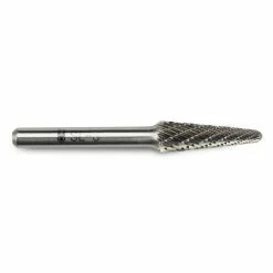 Buy 🔥 BHA - Black Hawk Abrasives Taper Radius End Carbide Burr, Double Cut - 1/4" Shank 🔔 -flooring-abrasives store SL 3 carbide burr double cut 1 4 inch taper radius end 19497.1646412005