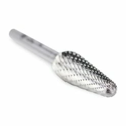Buy 🔥 BHA - Black Hawk Abrasives Taper Radius End Carbide Burr, Double Cut - 1/4" Shank 🔔 -flooring-abrasives store SL 4D double cut tungsten carbide bur 23131.1647278165
