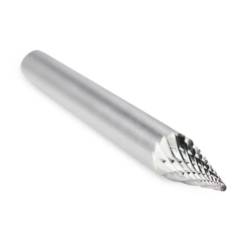 Hot Sale π BHA - Black Hawk Abrasives Cone Shape Carbide Burr, Double Cut - 1/4" Shank β€οΈ 2 Hot Sale π BHA - Black Hawk Abrasives Cone Shape Carbide Burr, Double Cut - 1/4" Shank β€οΈ - Image 2