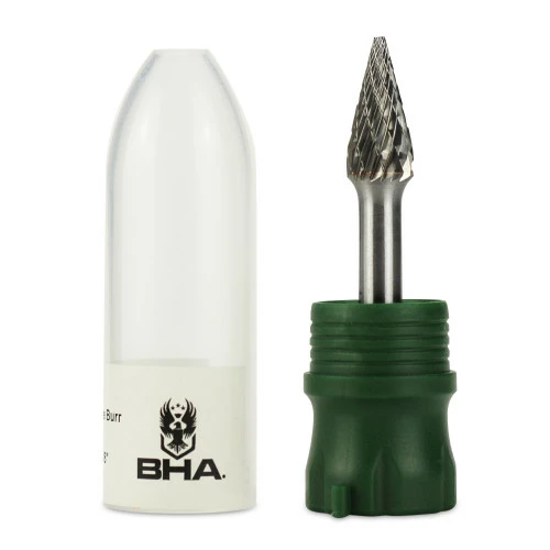 Hot Sale π BHA - Black Hawk Abrasives Cone Shape Carbide Burr, Double Cut - 1/4" Shank β€οΈ 7 Hot Sale π BHA - Black Hawk Abrasives Cone Shape Carbide Burr, Double Cut - 1/4" Shank β€οΈ - Image 7
