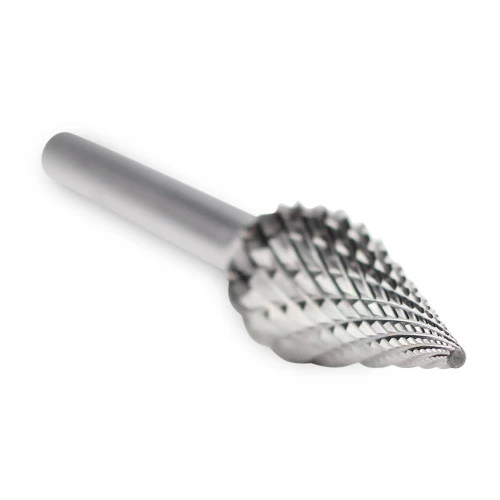 Hot Sale π BHA - Black Hawk Abrasives Cone Shape Carbide Burr, Double Cut - 1/4" Shank β€οΈ 4 Hot Sale π BHA - Black Hawk Abrasives Cone Shape Carbide Burr, Double Cut - 1/4" Shank β€οΈ - Image 4