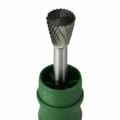 Best Sale ✨ BHA - Black Hawk Abrasives Inverted Cone Shape Carbide Burr, Double Cut - 1/4" Shank 🎉 -flooring-abrasives store SN 4 double cut carbide burr inverted cone tip 72366.1646412098